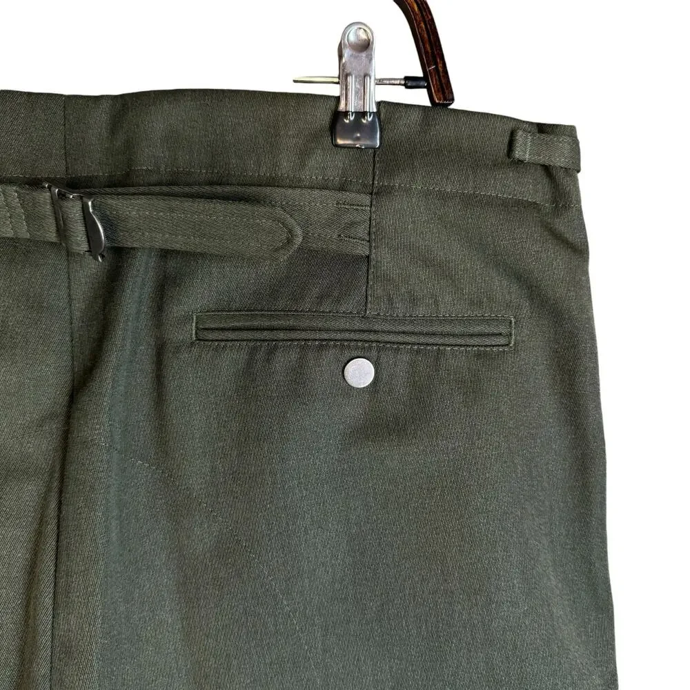 Cadet‎ Clothing Pants Mens Size 38 Green Aviator Pant NWT Cuffed Military